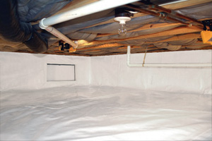 Crawl Space Repair After in Kingston