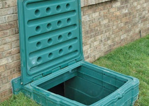 lockable crawl space access door installed in Picton