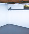 Picton, ON wet basement wall covering that tucks into a perimeter drainage system
