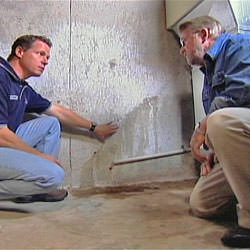 creating a basement waterproofing system with contractors in Kaladar